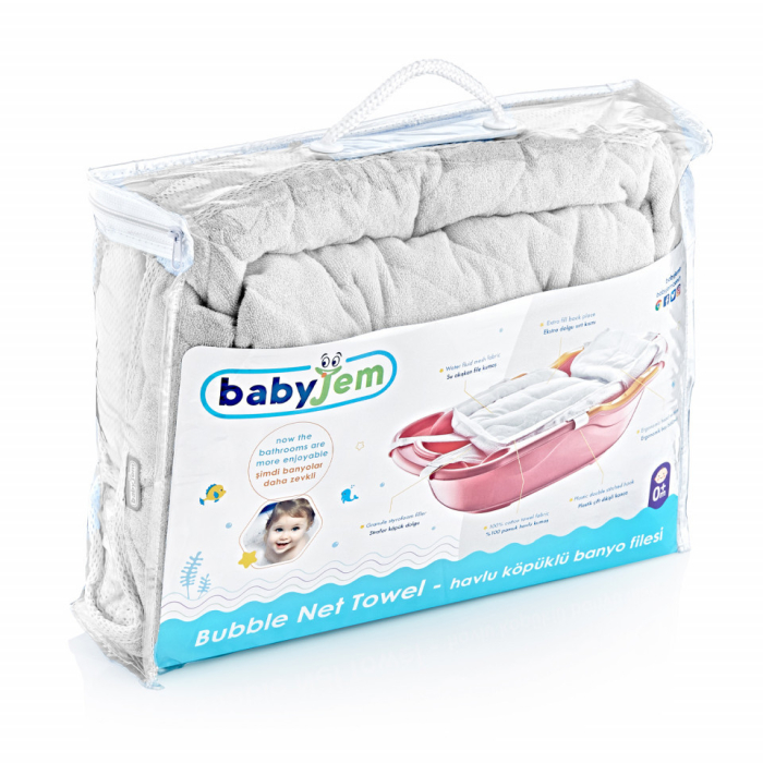 Salteluta de tip hamac pentru cadita BabyJem (Culoare: Alb) [7]