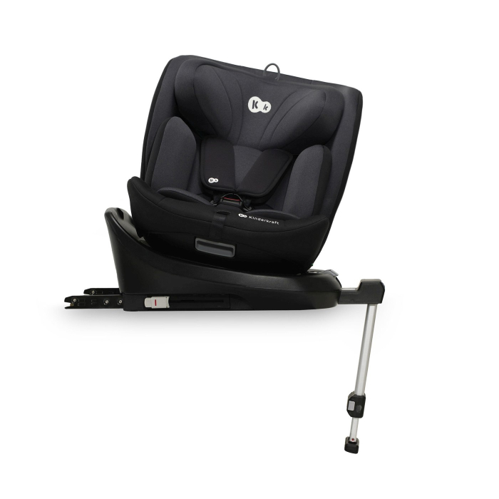 SCAUN AUTO I-SIZE, 40-150 CM, KINDERKRAFT I-360, BLACK [3]