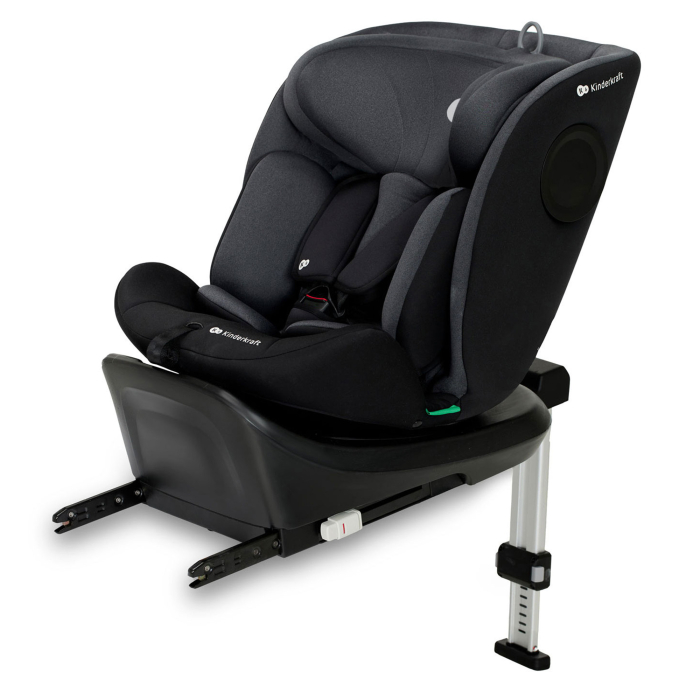 SCAUN AUTO I-SIZE, 40-150 CM, KINDERKRAFT I-360, BLACK [7]
