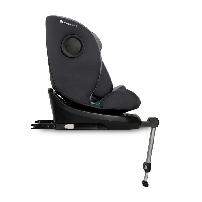 SCAUN AUTO I-SIZE, 40-150 CM, KINDERKRAFT I-360, GREY [5]