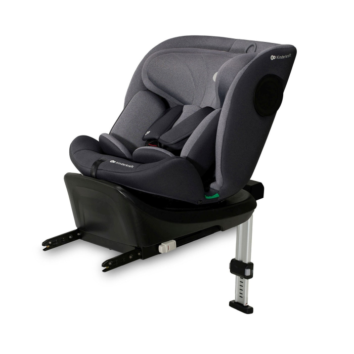 SCAUN AUTO I-SIZE, 40-150 CM, KINDERKRAFT I-360, GREY [2]