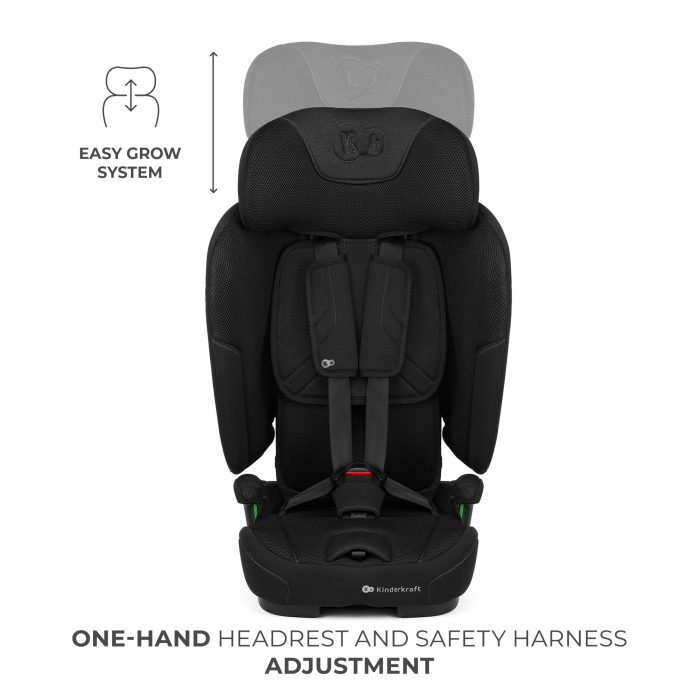 SCAUN AUTO KINDERKRAFT FIX2GO 76-150 CM, BLACK [6]