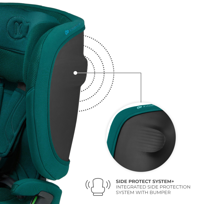 SCAUN AUTO KINDERKRAFT FIX2GO 76-150 CM, GREEN [9]