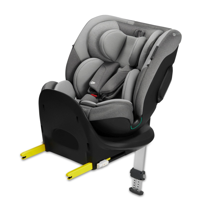 SCAUN AUTO KINDERKRAFT I-FIX, I-SIZE 40-150 CM, COOL GREY [7]