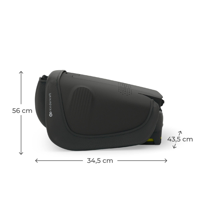 SCAUN AUTO KINDERKRAFT UNITY2 100-150 CM, BLACK [2]