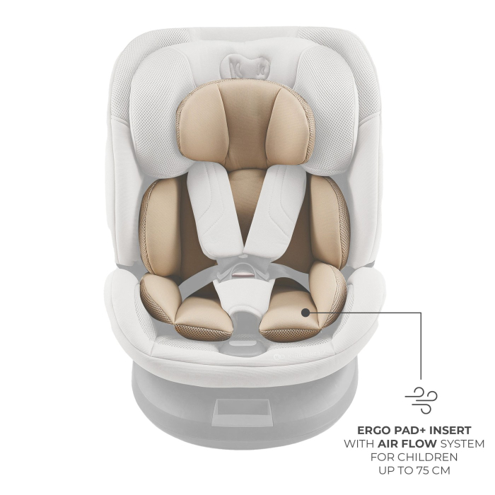 SCAUN AUTO KINDERKRAFT XPEDITION 3 I-SIZE 40-150 CM, BEIGE [8]