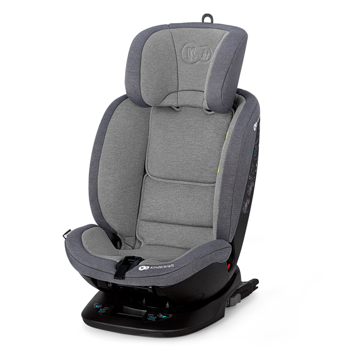 SCAUN AUTO KINDERKRAFT XPEDITION ROTATIV, 0-36 KG, CU ISOFIX, GREY [12]