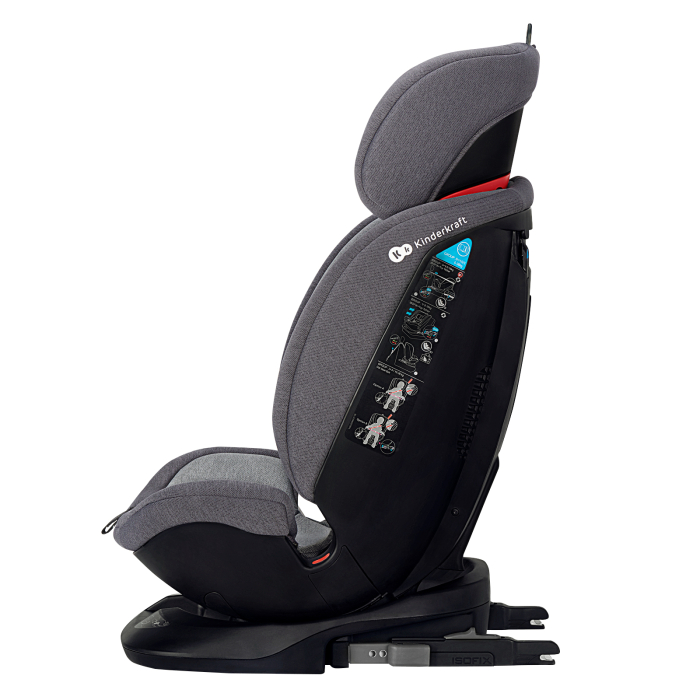 SCAUN AUTO KINDERKRAFT XPEDITION ROTATIV, 0-36 KG, CU ISOFIX, GREY [3]