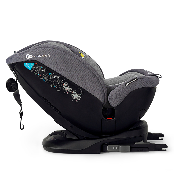 SCAUN AUTO KINDERKRAFT XPEDITION ROTATIV, 0-36 KG, CU ISOFIX, GREY [28]