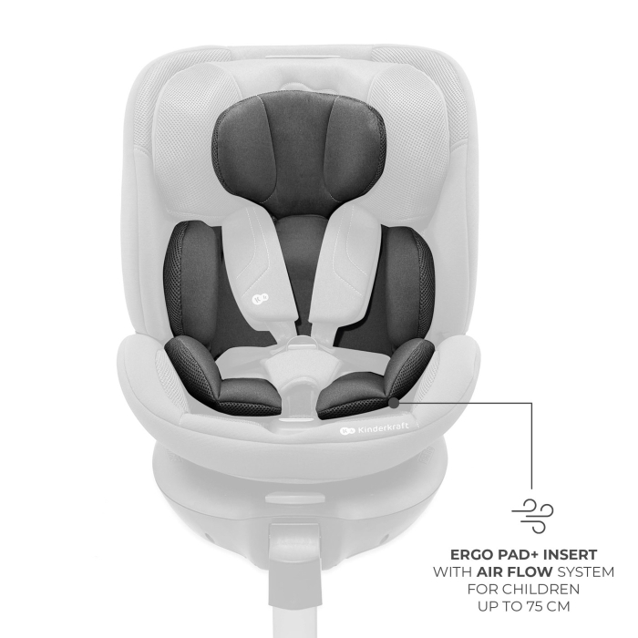 SCAUN AUTO KINDERKRAFT XRIDER 2 I-SIZE 40-150 CM GREY [5]