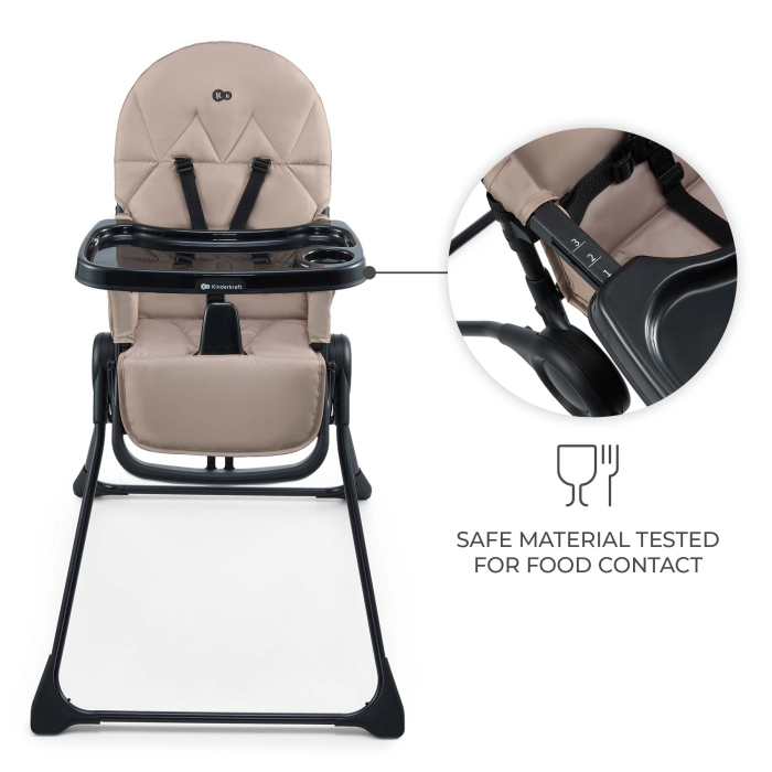 SCAUN DE MASA KINDERKRAFT BINCI, BEIGE [5]