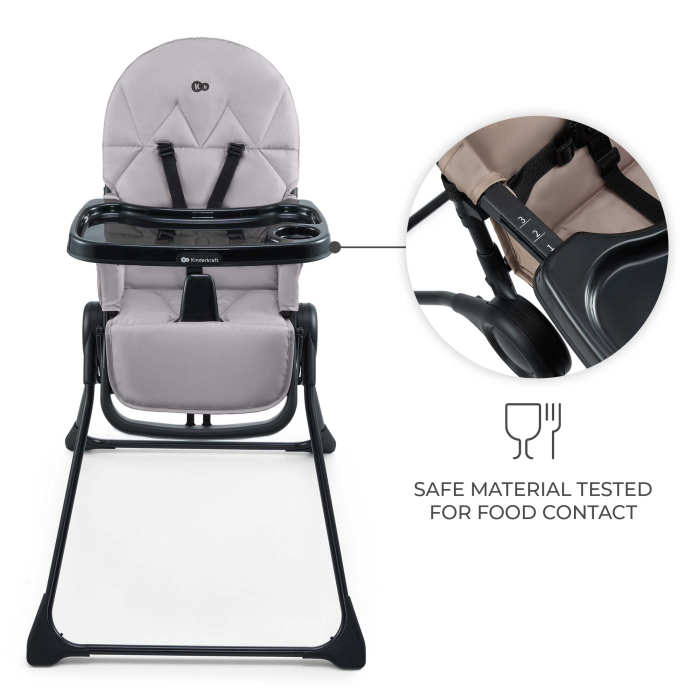 SCAUN DE MASA KINDERKRAFT BINCI, GREY [3]