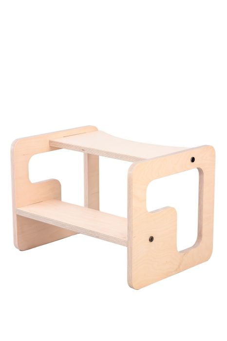 Scaun inaltator tip scara cu 2 trepte pentru copii, model 3, MamaToyz [3]
