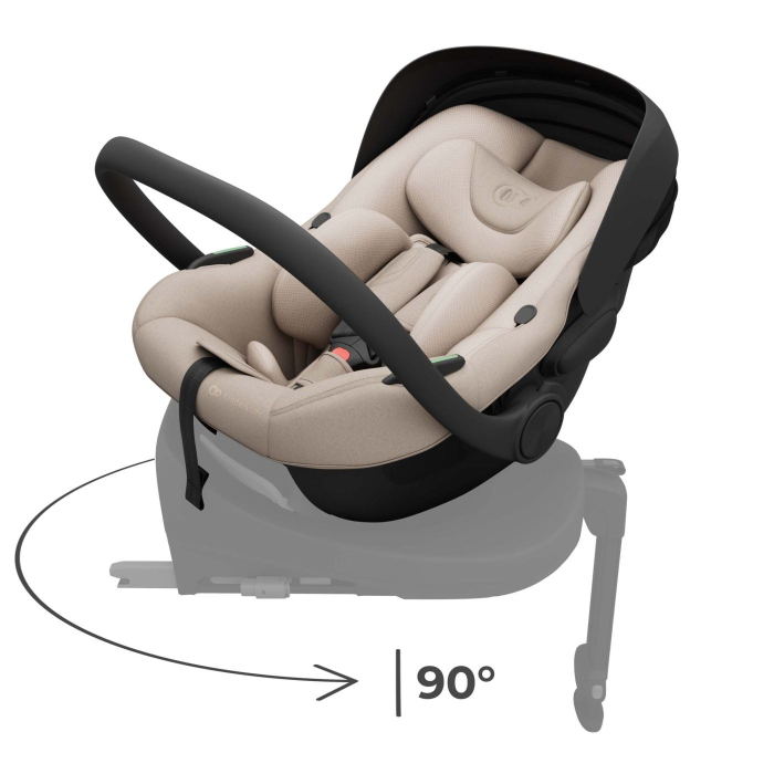 SCOICA AUTO KINDERKRAFT I-LITE 40-87 CM, BEIGE [4]