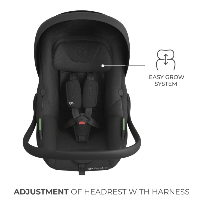 SCOICA AUTO KINDERKRAFT I-LITE 40-87 CM, BLACK [9]