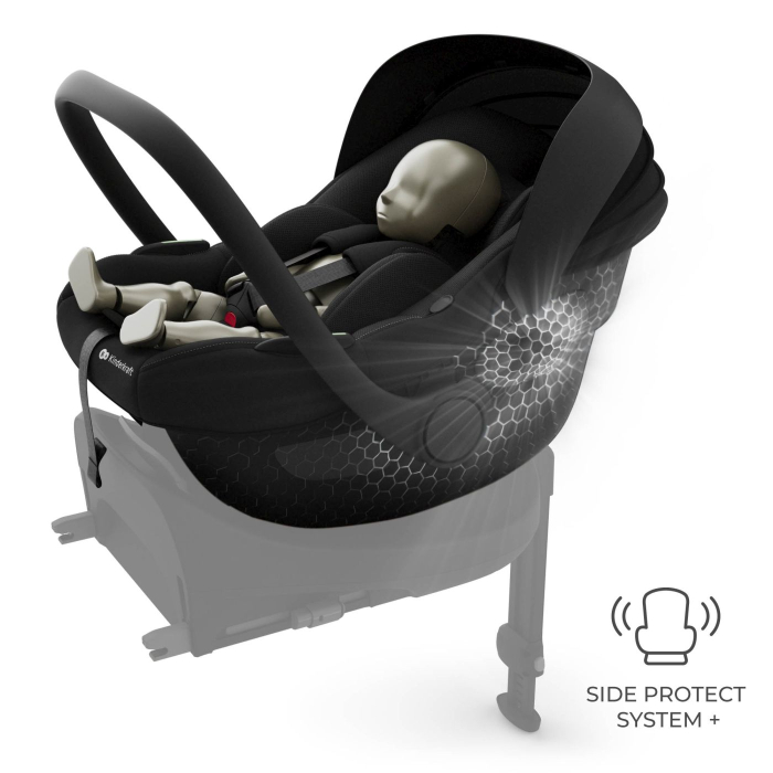 SCOICA AUTO KINDERKRAFT I-LITE 40-87 CM, BLACK [6]