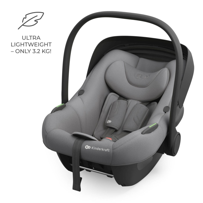 SCOICA AUTO KINDERKRAFT I-LITE 40-87 CM, GREY [3]
