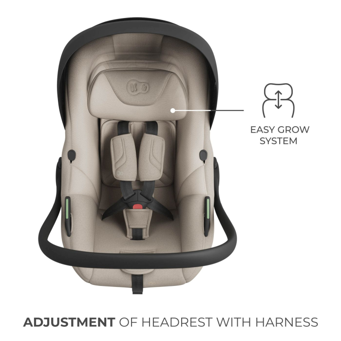 SCOICA AUTO KINDERKRAFT I-LITE CU BAZA ENDURA SAFE FX BEIGE [13]