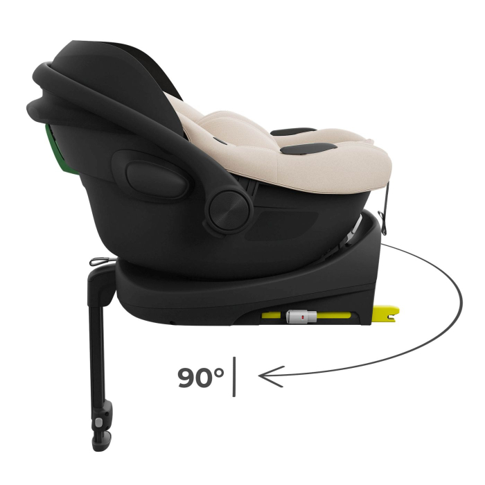 SCOICA AUTO KINDERKRAFT I-LITE CU BAZA ENDURA SAFE FX BEIGE [3]