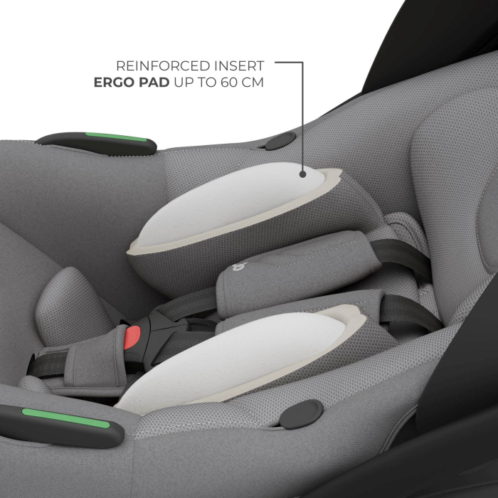 SCOICA AUTO KINDERKRAFT I-LITE CU BAZA ISOFIX ENDURA SAFE FX, GRAY [10]