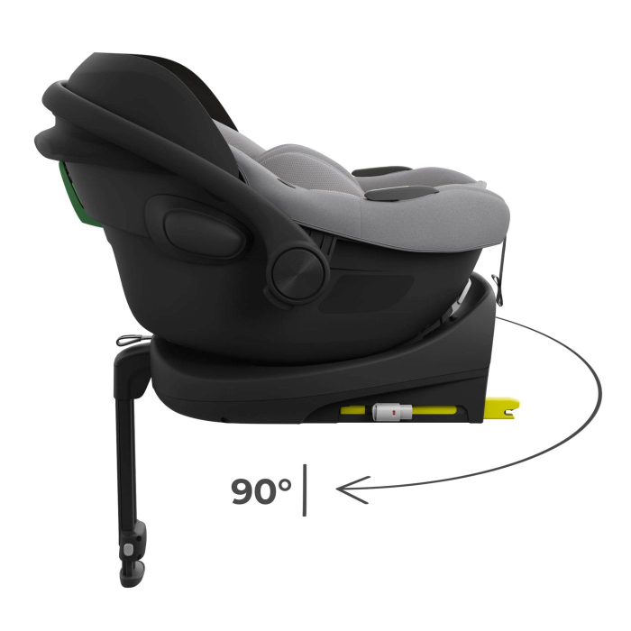 SCOICA AUTO KINDERKRAFT I-LITE CU BAZA ISOFIX ENDURA SAFE FX, GRAY [3]