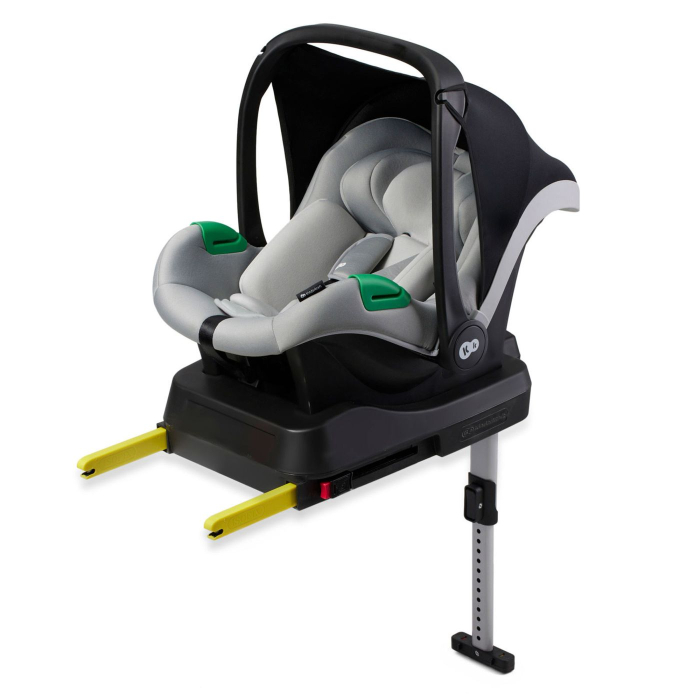 SCOICA AUTO KINDERKRAFT MINK PRO I-SIZE 40-75 CM + BAZA ZESTAW GREY [2]