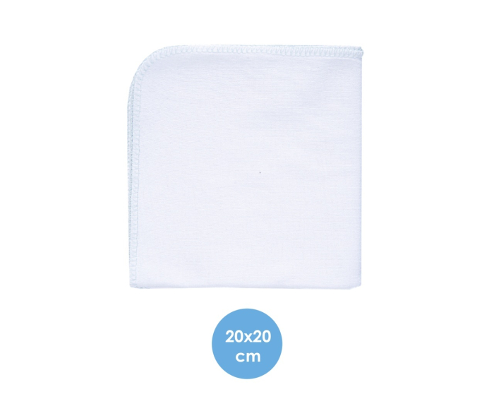 Set 10 batistute BabyJem din bumbac pentru copii 20x20 cm [4]