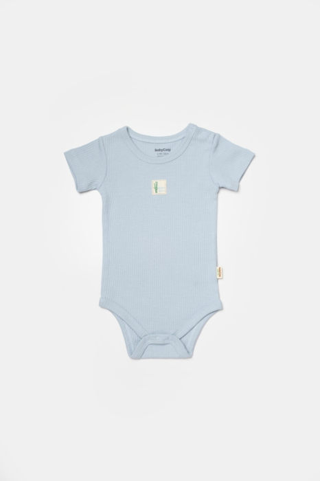 Set 2 body Bamboo, blue, BabyCosy, 50% bumbac+50%bambus [3]