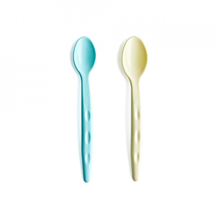 Set 2 lingurite pentru copii BabyJem (Culoare: Bleu) [3]