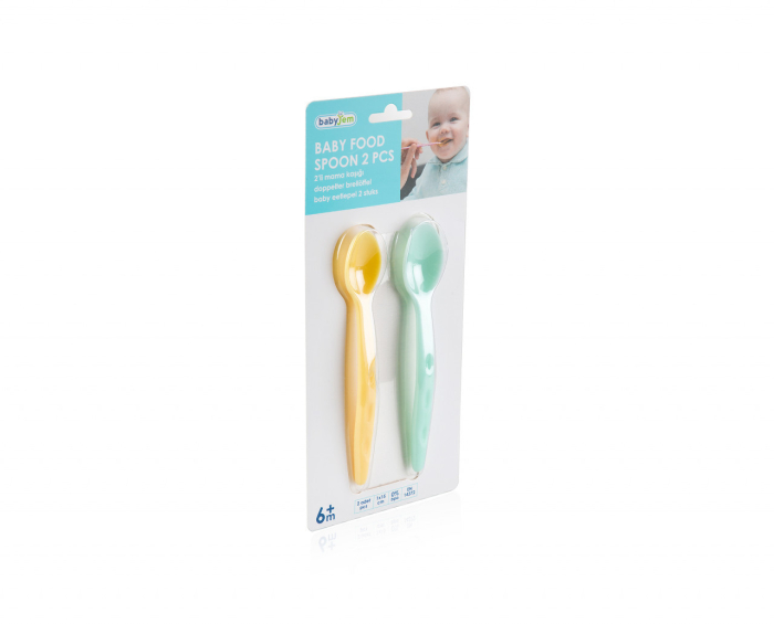 Set 2 lingurite pentru copii BabyJem (Culoare: Bleu) [9]