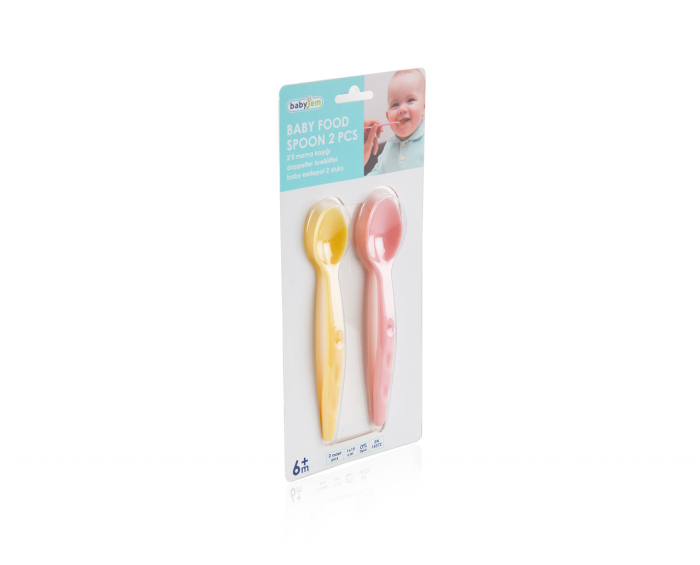 Set 2 lingurite pentru copii BabyJem (Culoare: Bleu) [8]