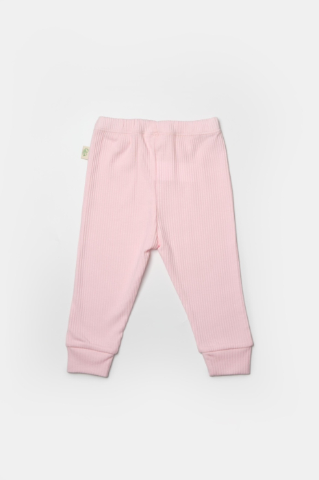 Set 2 pantaloni Bamboo, roz, BabyCosy, 50%bumbac+50% bambus [5]