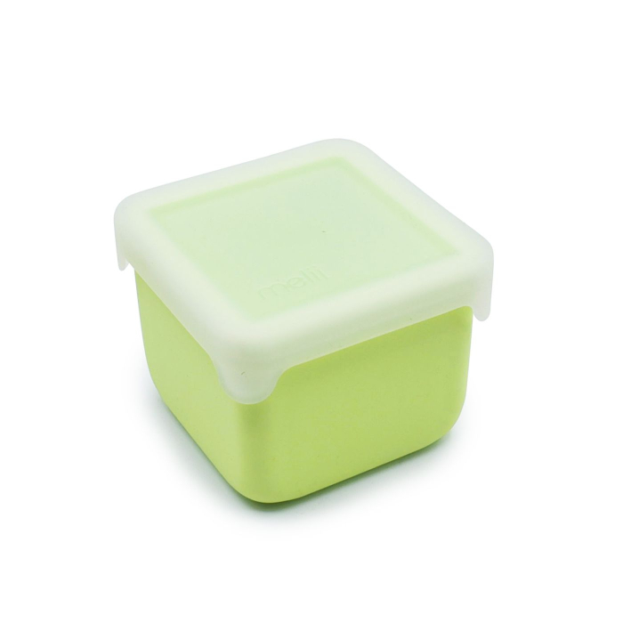 SET 2 RECIPIENTE SILICON, MELII, BLUE LIME [5]