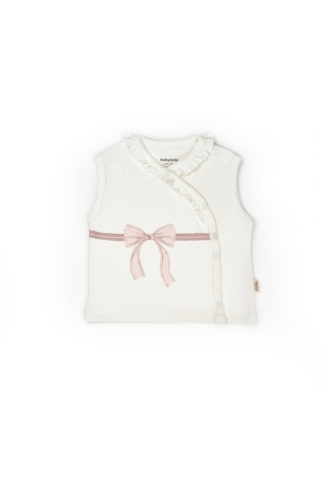 Set 2 vestute pentru bebelusi, powder, BabyCosy Organic Wear [5]