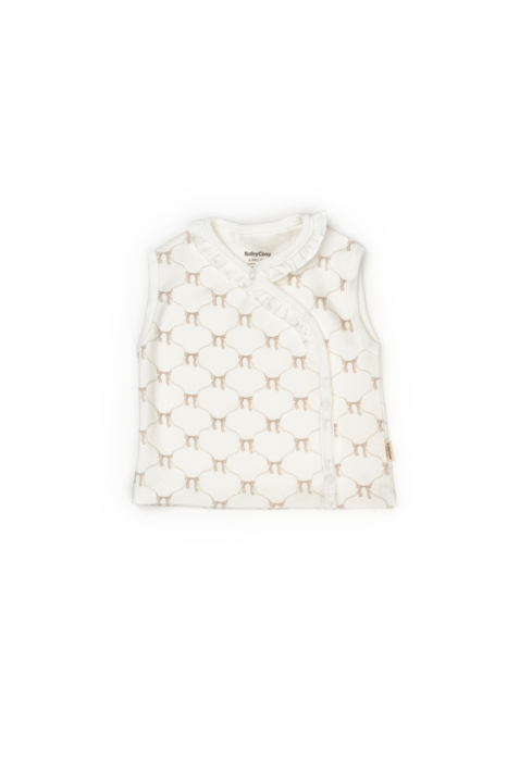 Set 2 vestute pentru bebelusi, stone, BabyCosy Organic Wear [3]
