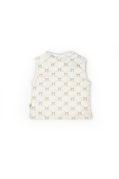 Set 2 vestute pentru bebelusi, stone, BabyCosy Organic Wear [4]