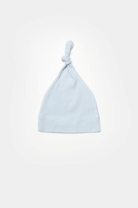 Set 3 piese:bluza, pantaloni si caciulita Bamboo, bleu, BabyCosy, 50% bumbac+50%bambus [6]