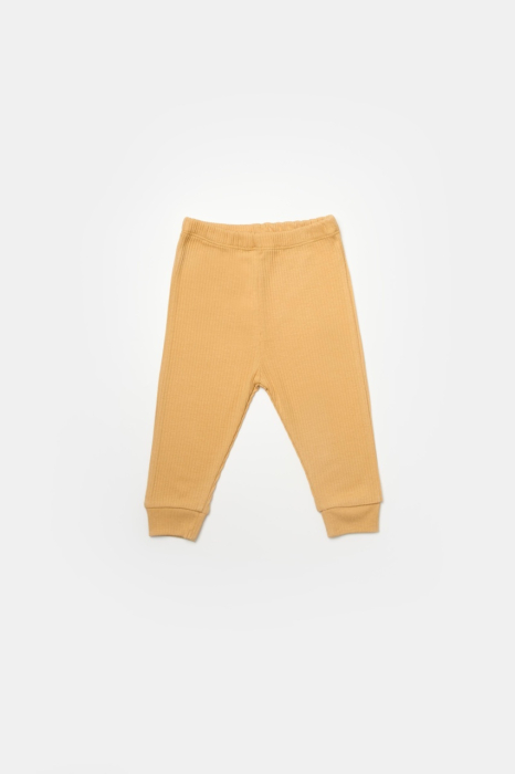 Set 3 piese:bluza, pantaloni si caciulita Bamboo, maro, BabyCosy, 50% bumbac+50%bambus [4]