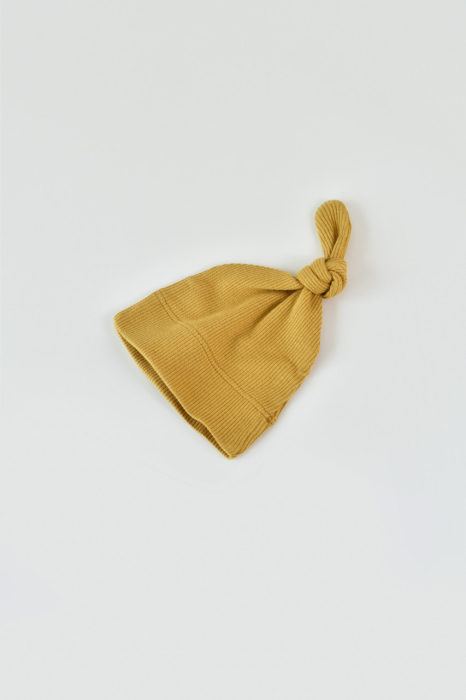 Set 3 piese: body cu maneca lunga, pantaloni lungi cu botosei si caciulita din bumbac organic si modal - Sofran, BabyCosy [6]