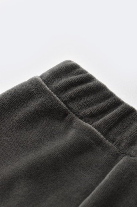 Set 3 piese Broscuta cu body, pantalonasi si vestuta din 80%bumbac organic si 20% poliester - Antracit, BabyCosy [8]
