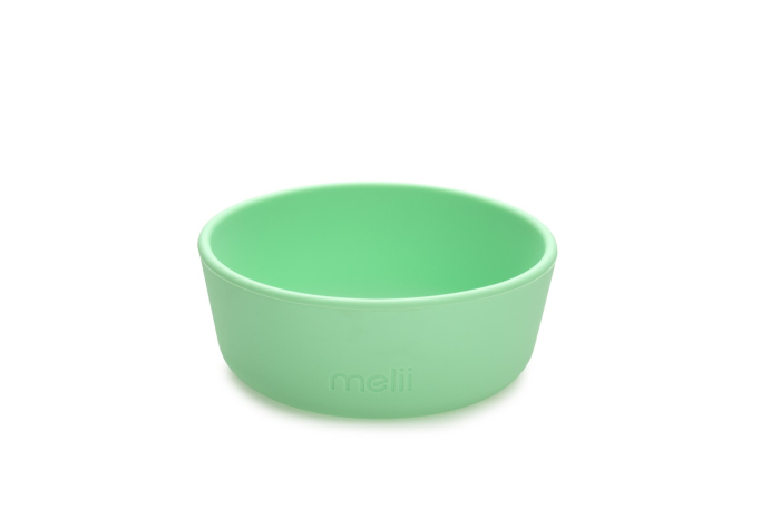 SET 3 RECIPIENTE SILICON HRANA BEBE, MELII, BLUEu0026LIMEu0026MINT [6]