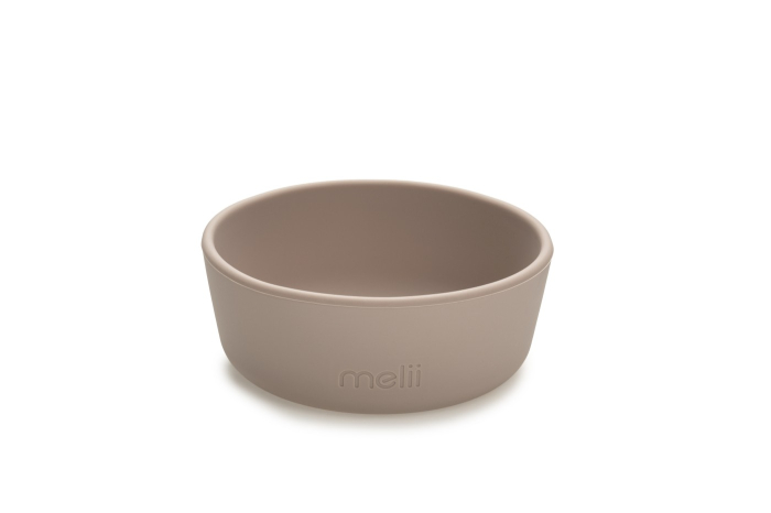 SET 3 RECIPIENTE SILICON HRANA BEBE, MELII, PURPLEu0026PINKu0026GREY [6]