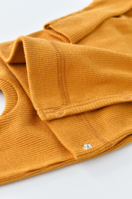 Set 4 piese: bluza, pantaloni, caciulita si manusi din bumbac organic si modal - Sofran, BabyCosy [5]