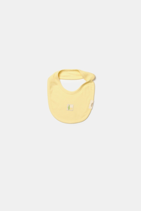 Set 4 piese:body, pantaloni, baveta si caciulita Bamboo, galben, BabyCosy, 50% bumbac+50%bambus [6]