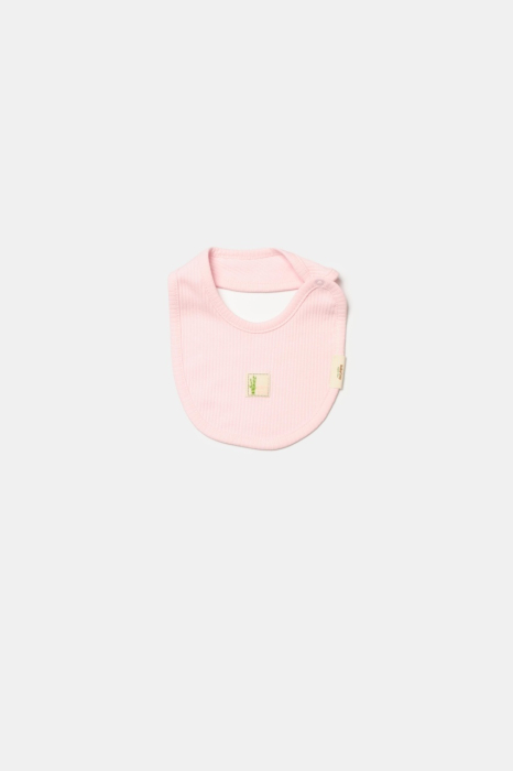 Set 4 piese:body, pantaloni, baveta si caciulita Bamboo, roz, BabyCosy, 50% bumbac+50%bambus [6]