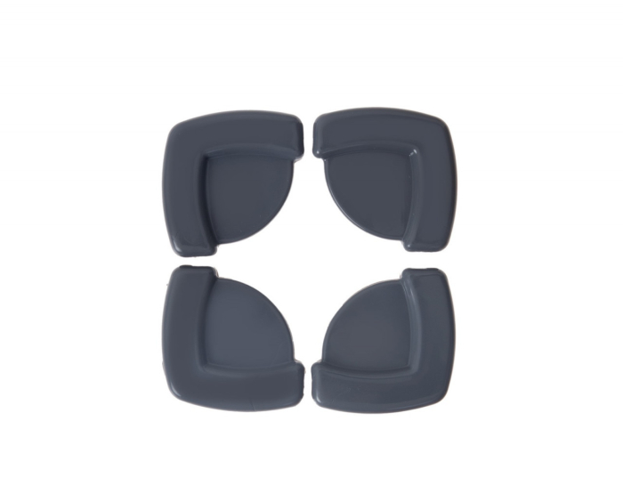 Set 4 protectii pentru colturi mobila BabyJem, antracit [5]