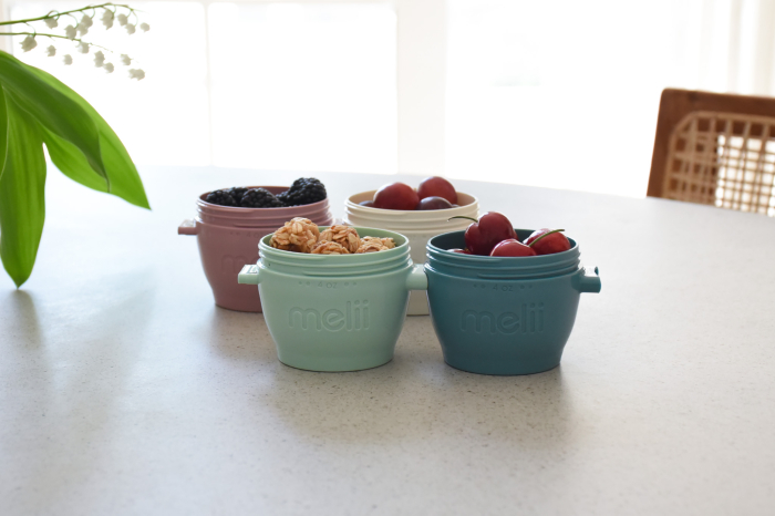 SET 4 RECIPIENTE SILICON SNAPu0026GO, MELII LUXE, 4*118 ML [3]