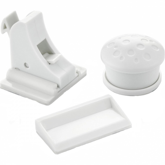 Set 4 sigurante magnetice pentru usi de dulapuri si sertare BabyJem [4]