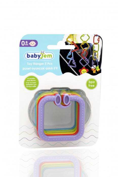 Set 5 inele multifunctionale BabyJem (Model: Ovale) [2]