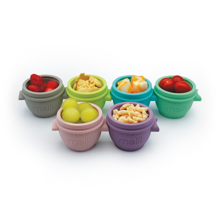 SET 6 RECIPIENTE SILICON SNAPu0026GO, MELII, 59 ML [3]